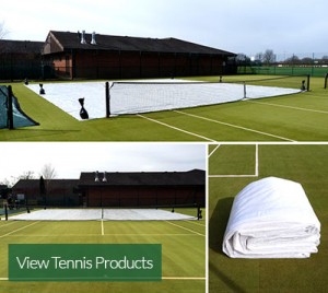 Using tennis court covers protects and preserves all types of court surfaces.